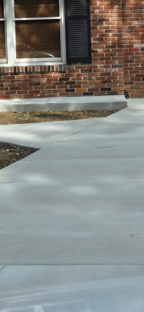 Concrete work for NNS Contracting in St. Louis,  MO