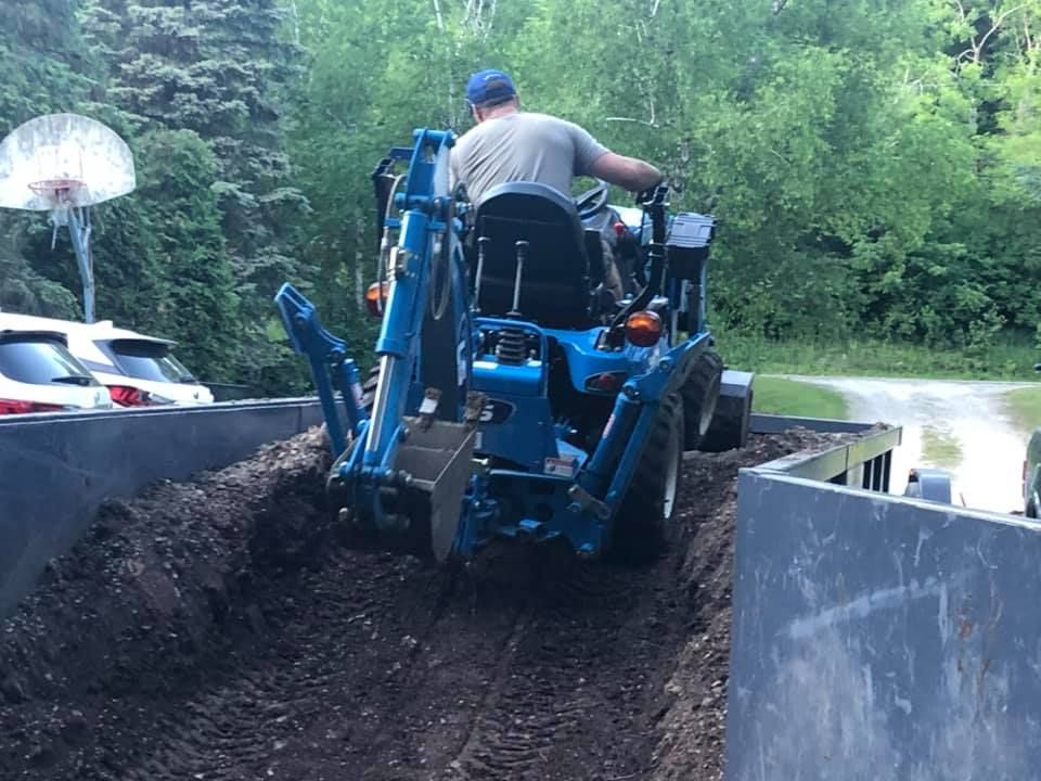 Land Clearing for Nate’s Tractor Service in Cascade, WI