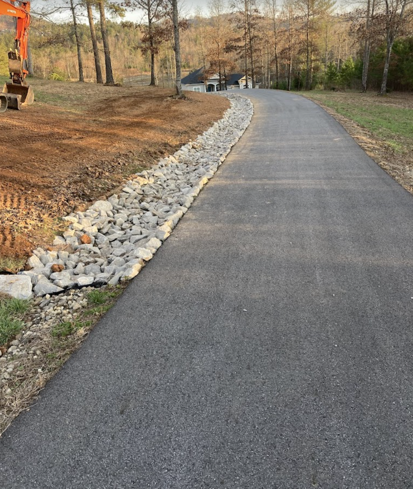 Grading for Gibson Grade Works in Towns County, GA