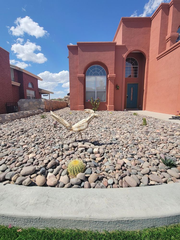 Rockspace and Gravel for Great Outdoors Patio Projects in El Paso, TX