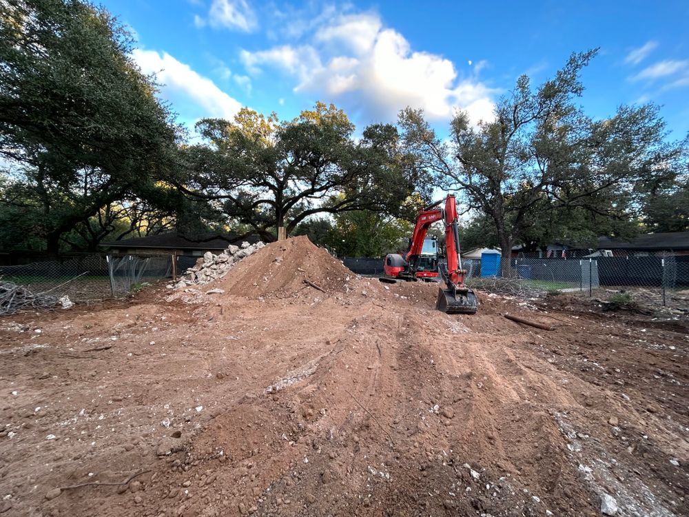 Soil Compaction & Excavation for Black Eagle Construction Inc in Austin, TX
