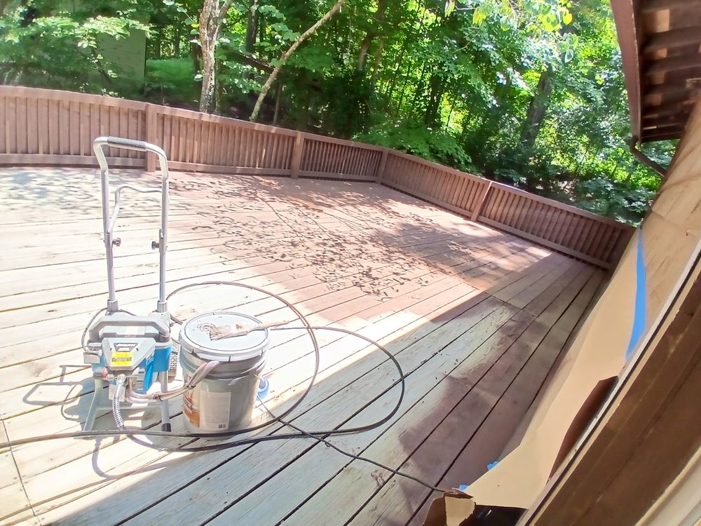 exterior painting and flooring for Dead Tree General Contracting in Carbondale, Illinois