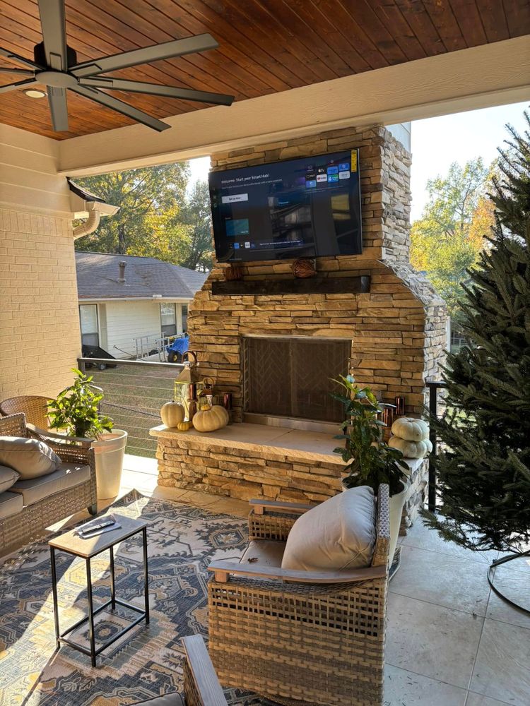 Residential Projects for Home Fireplace Pros in Gilmer, TX