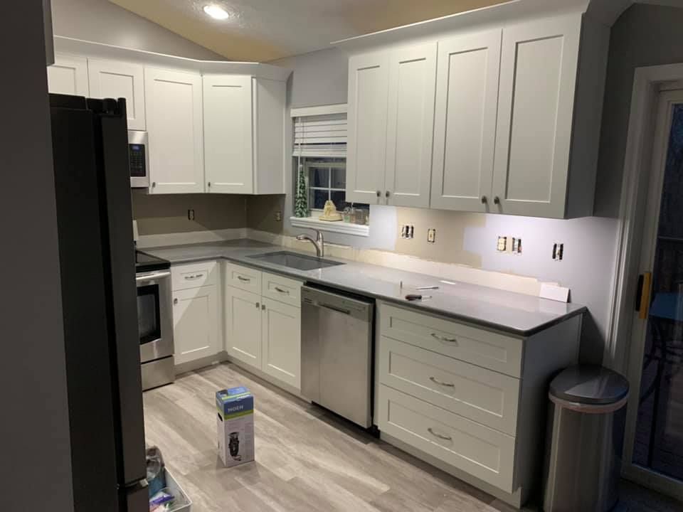 Transform your kitchen into a functional and stylish space with our expert renovation service. From custom cabinets to modern appliances, we'll bring your dream kitchen to life with quality craftsmanship. for J&G Remodeling in Lawrenceburg, IN