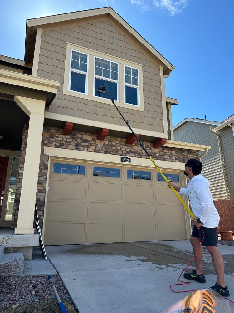 Our professional window cleaning service will leave your windows crystal clear, enhancing the overall appearance of your home and allowing more natural light to brighten up your space. for HomeSlice Professional Home Services in Centennial, CO