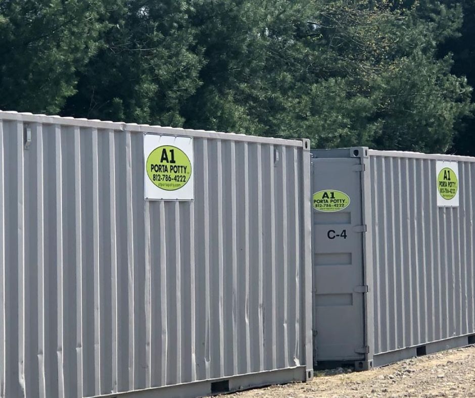 Storage Containers for A1 Porta Potty in Louisville, KY