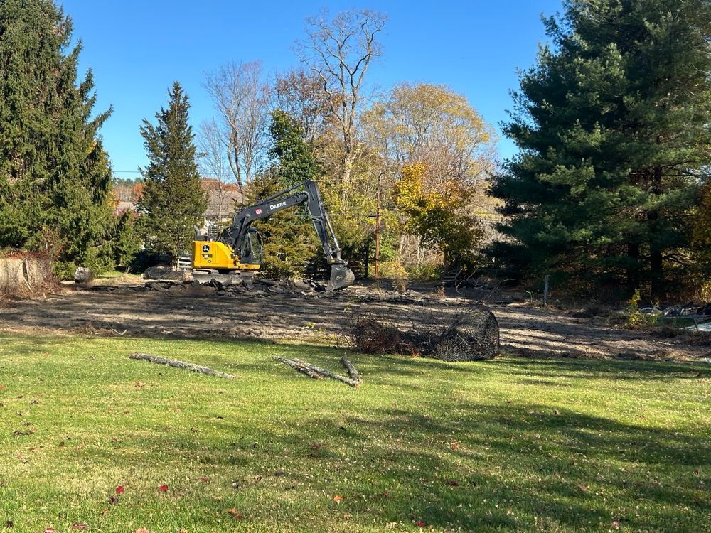 Soil Grading & Leveling for Ace Landscaping in Trumbull, CT