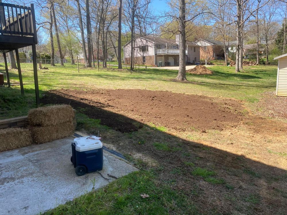 Mulching for America's Top Pick Lawn & Landscaping in Gastonia, NC