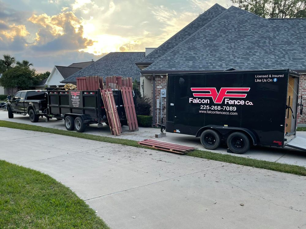 Fences for Falcon Fence Co. in Longville, LA