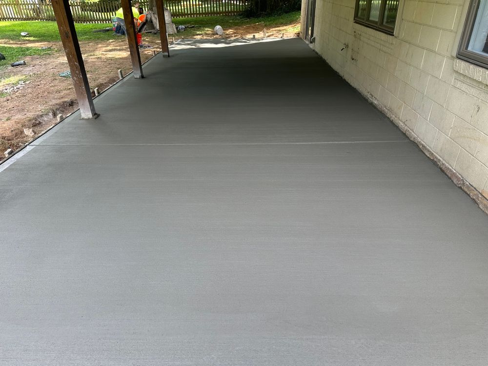 Our Concrete Installation and Repair service offers expert solutions for enhancing your home's curb appeal, ensuring lasting durability and safety for driveways, patios, walkways, slabs and more with professional craftsmanship. for Matteo Hardscapes in Towson,  MD