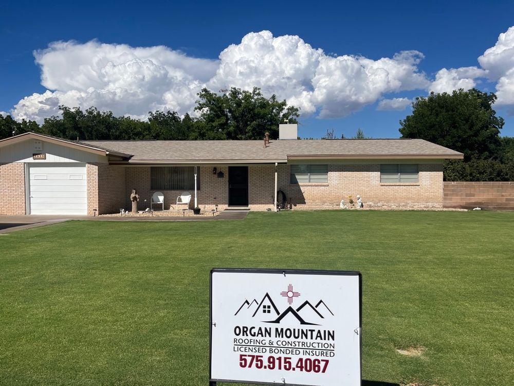 Shingled Roofs for Organ Mountain Roofing & Construction in Las Cruces, NM