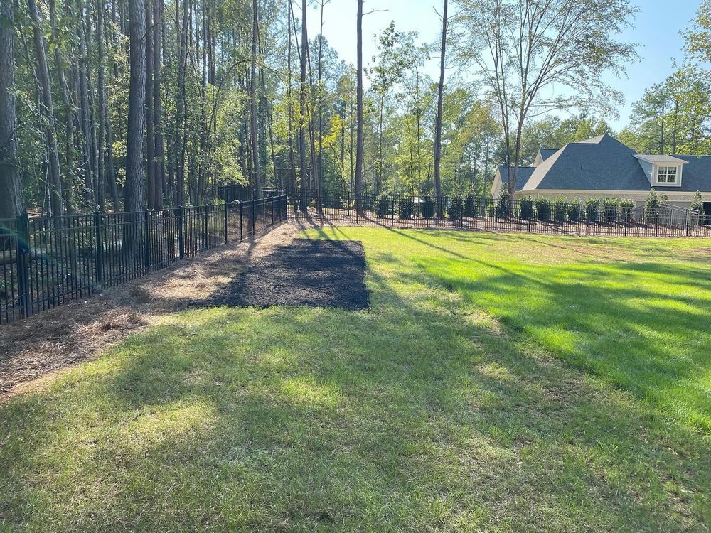 Mulching for America's Top Pick Lawn & Landscaping in Gastonia, NC