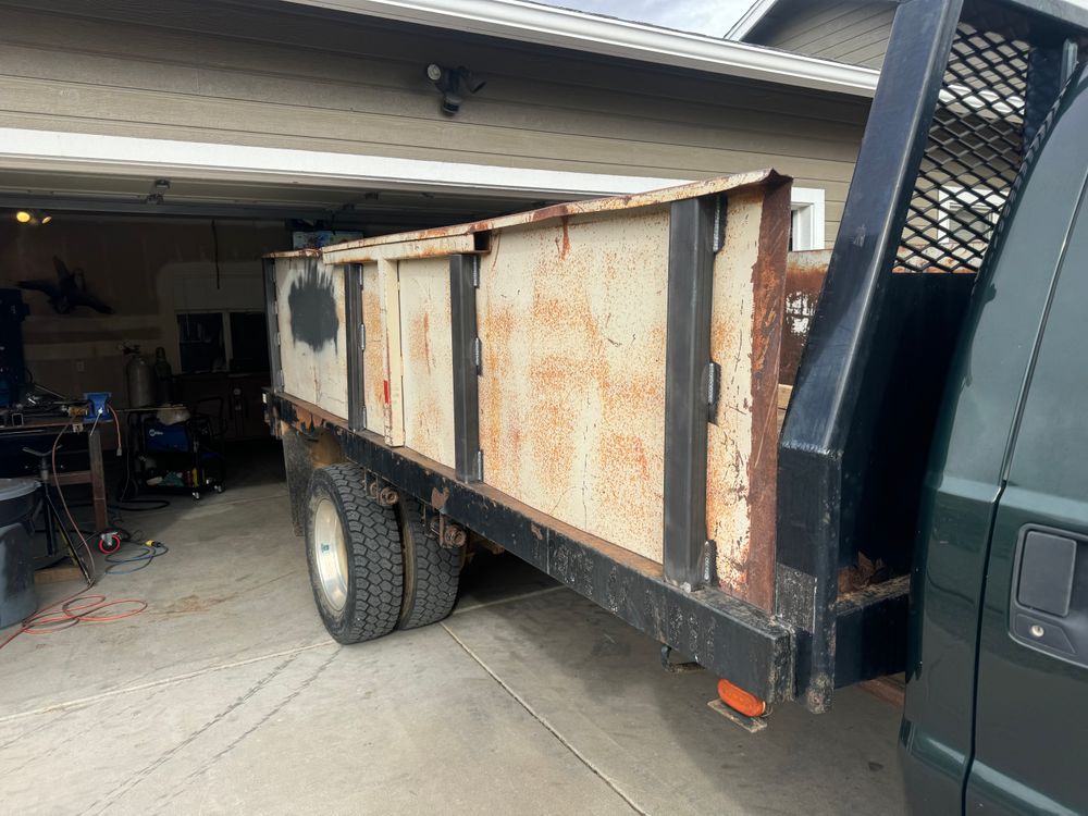 Flat bed truck sides  for High Desert Rig Welding in Wellington, NV