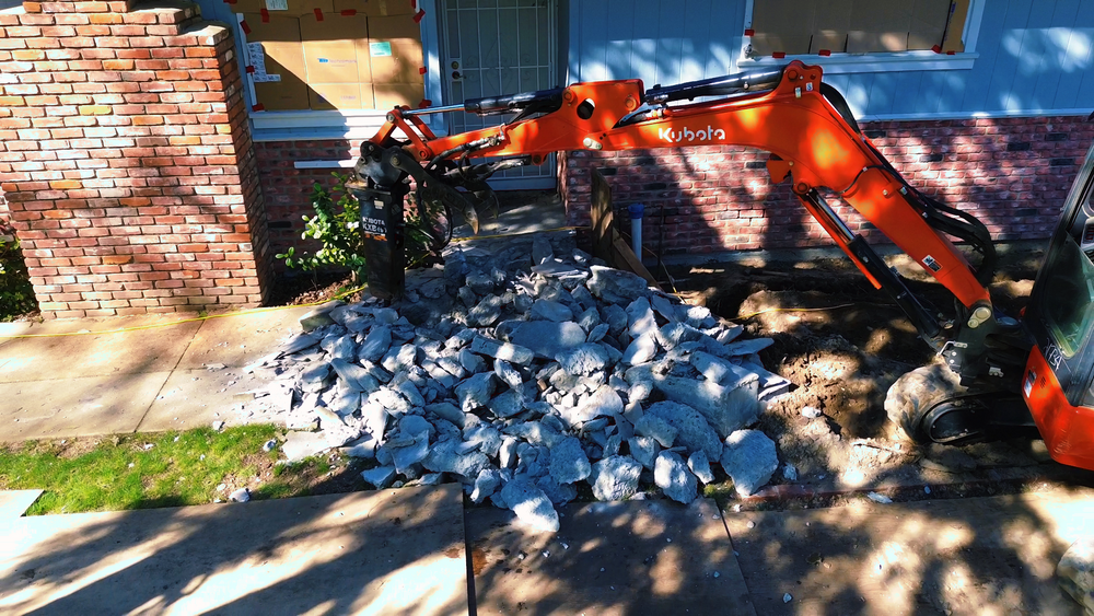 Concrete for Austin LoBue Construction in Cottonwood, CA