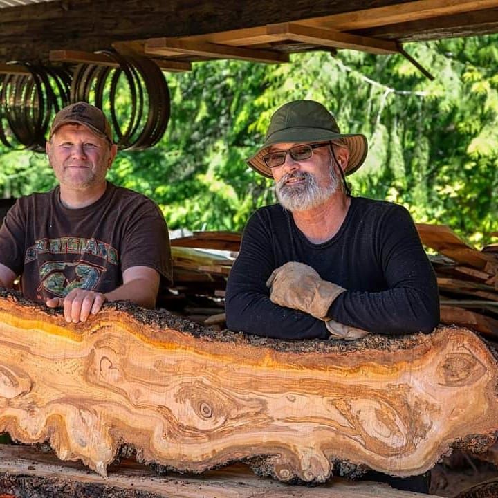 The Baskins Sawmill team in Port Angeles,  WA - people or person