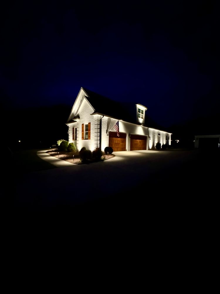 Outdoor Lighting Design and Installation for Malboeuf Landscaping, Inc in Kernersville, NC