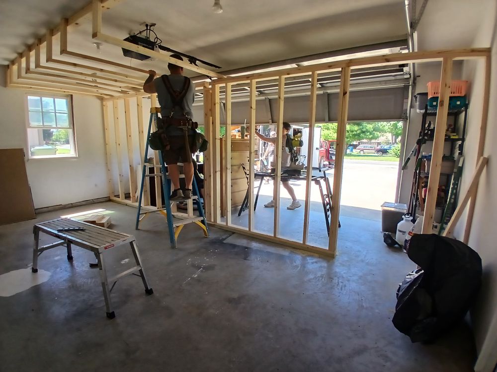 Carterville Garage Conversion for Dead Tree General Contracting in Carbondale, Illinois