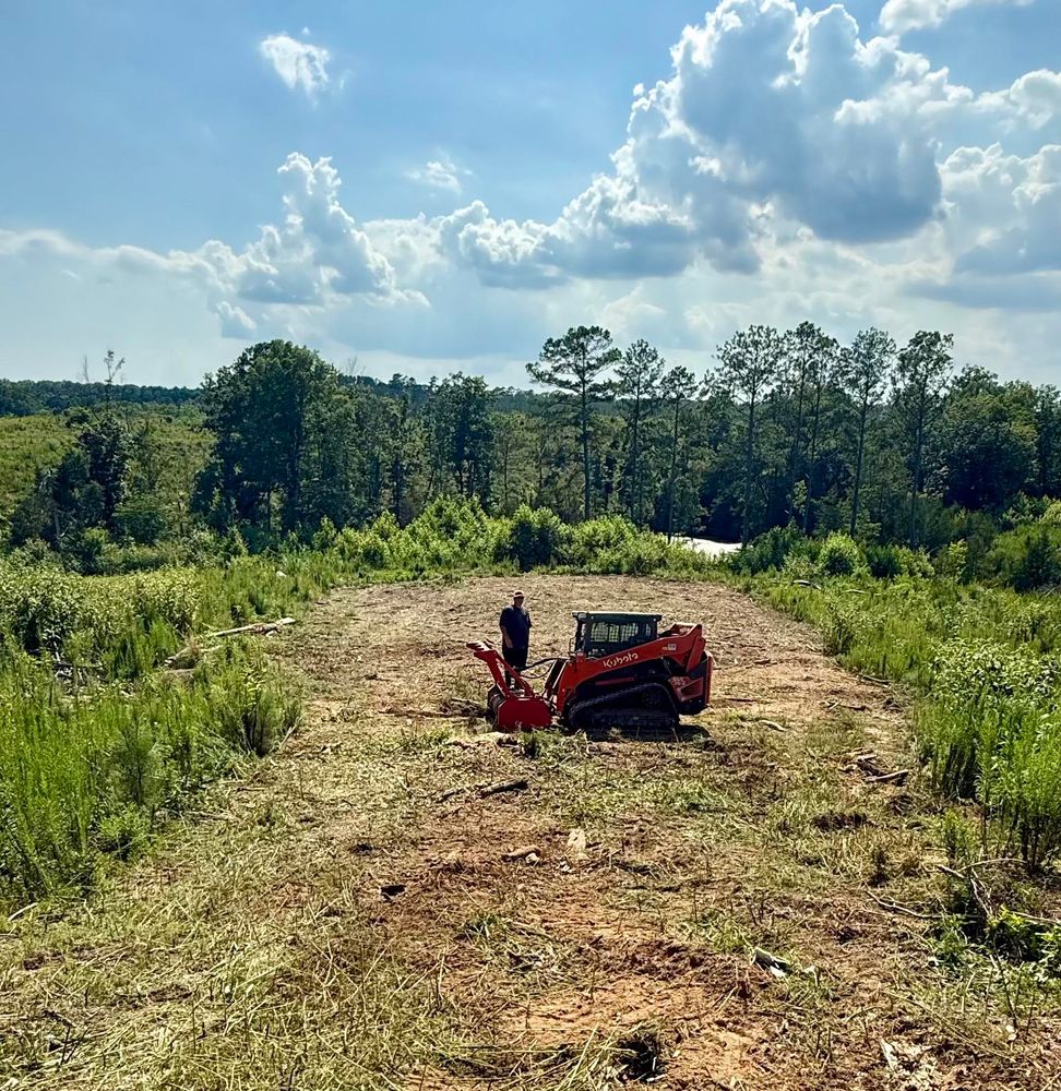 Enhance your property's appeal and safety with our professional Bush Hogging service, clearing overgrown land efficiently to maintain a tidy, attractive landscape and prevent unwanted wildlife habitats on your grounds. for JA Clearing LLC in Pageland, SC