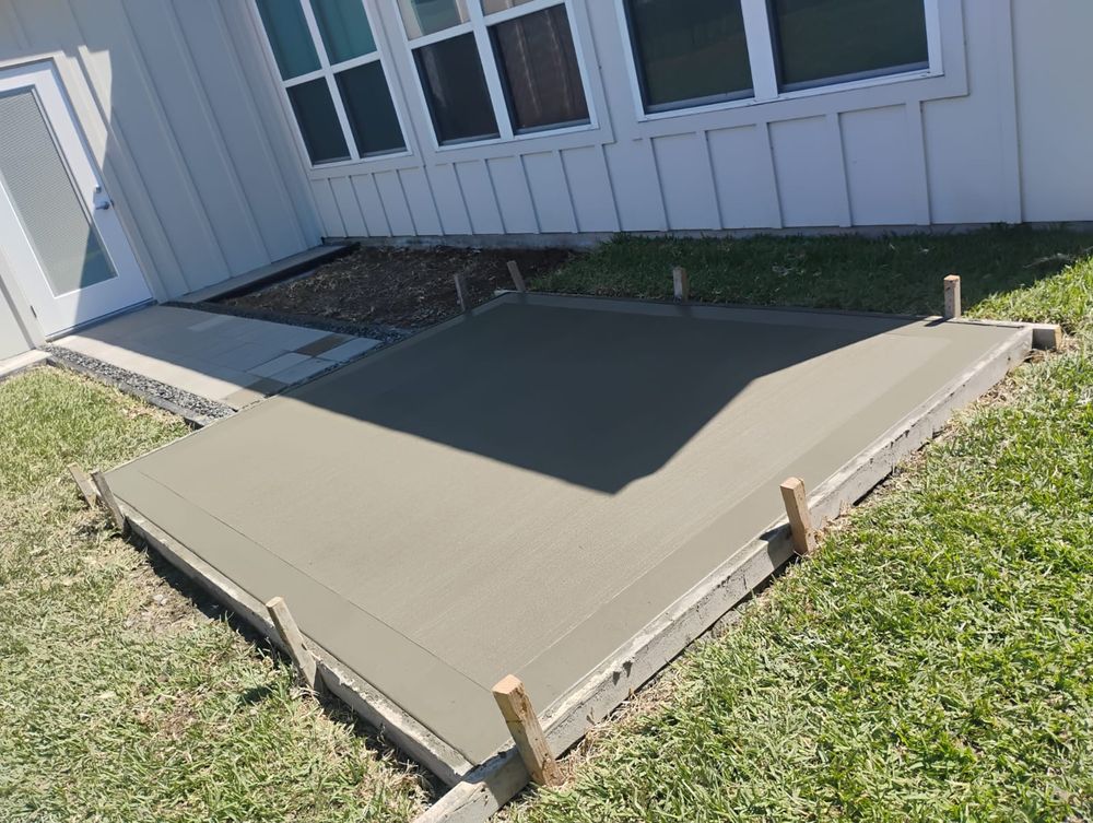 Concrete for Superior Painting and Metal Solutions in McAllen, TX