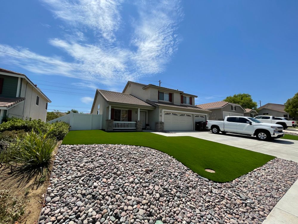 Artificial Turf for Aidan Jade Landscaping in Riverside County, CA