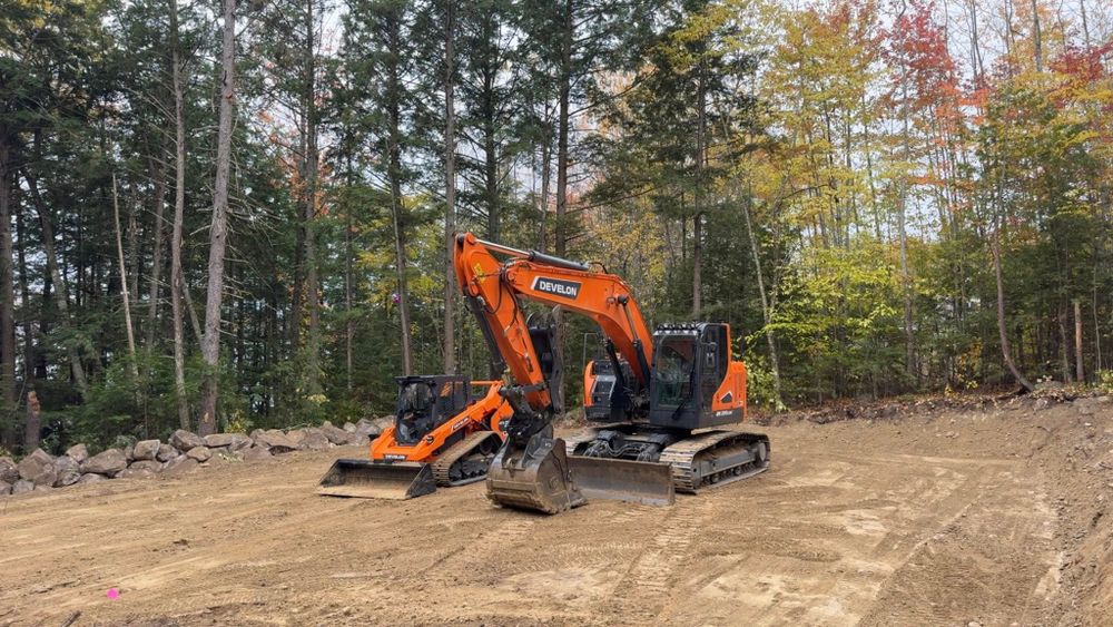 Excavation for Gardner Road Company in Winn, ME