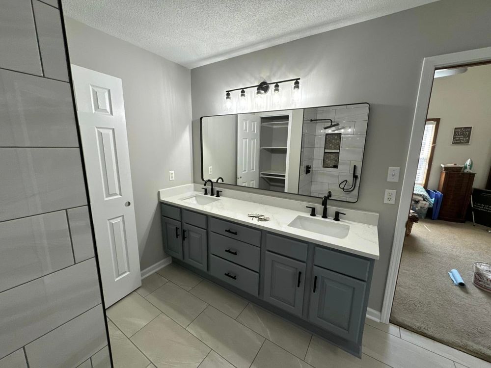Enhance your space with our Custom Cabinet Design service, tailored to fit your deck ideas seamlessly. Transform any area into a functional masterpiece with personalized solutions that perfectly complement your home. for Arthur Tile & Remodeling in Munford, TN