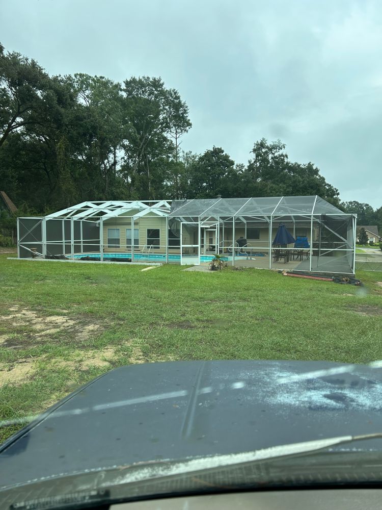 Screen Repair for Precision Exterior Enterprises in Pensacola, FL