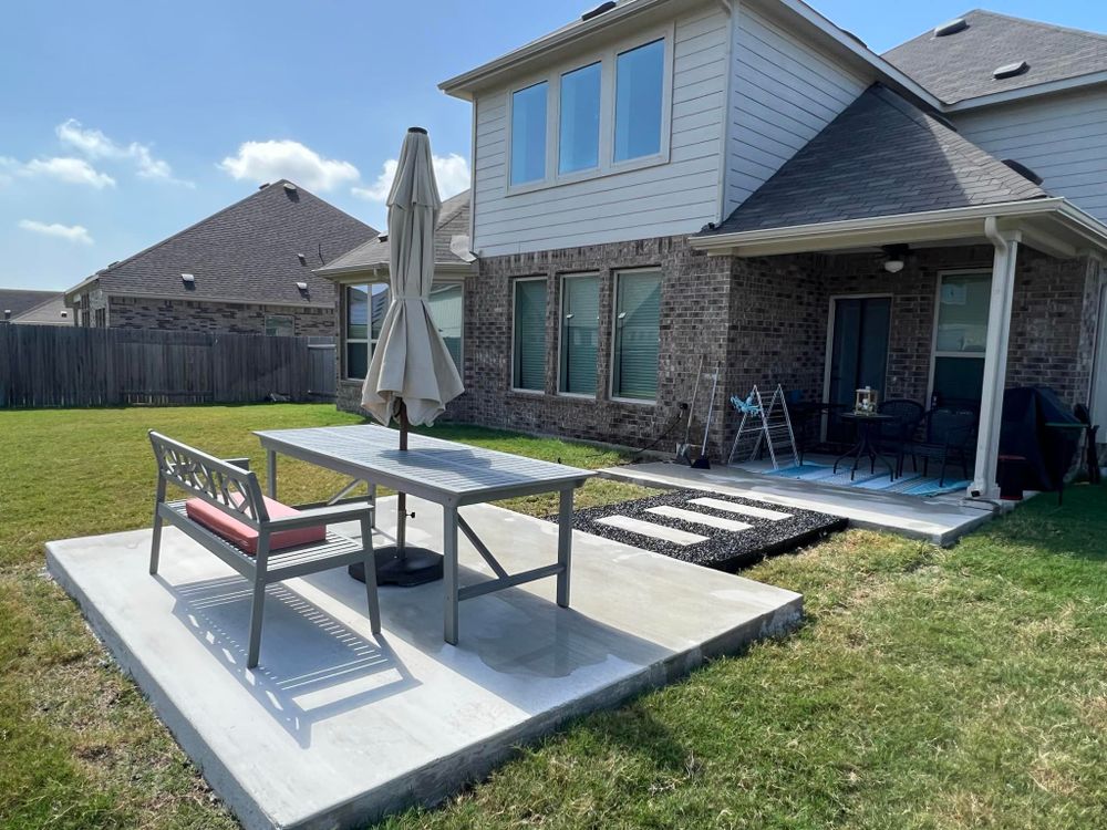 Residential Concrete for AJ’s Concrete in Hutto, TX