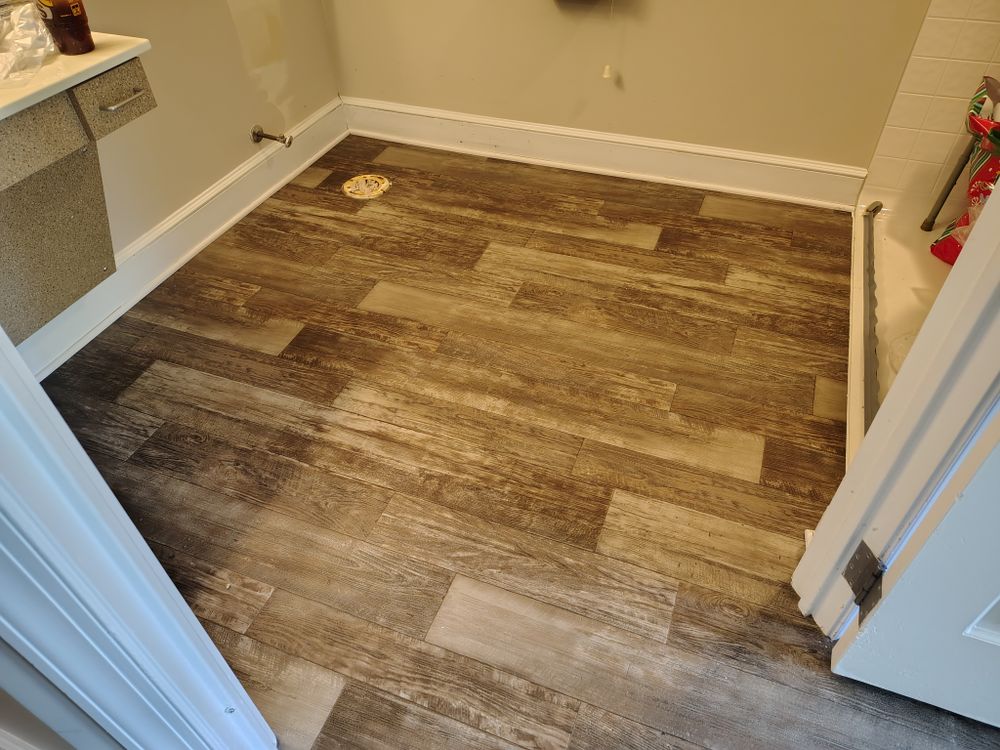 Sheet Vinyl for Brooks Flooring in Burlington, NC