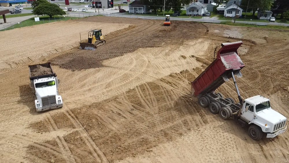 Excavating for Travis Excavating LLC in Olney,, IL