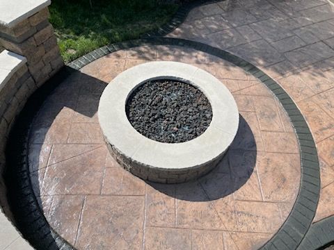 Walls/Fire Pits for Doncrete LLC in Medina, OH