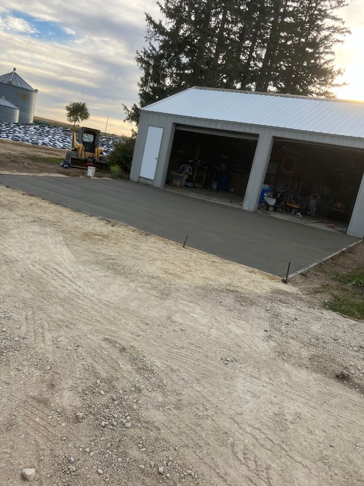 Concrete for Anderson Concrete Construction in Olmsted County, MN