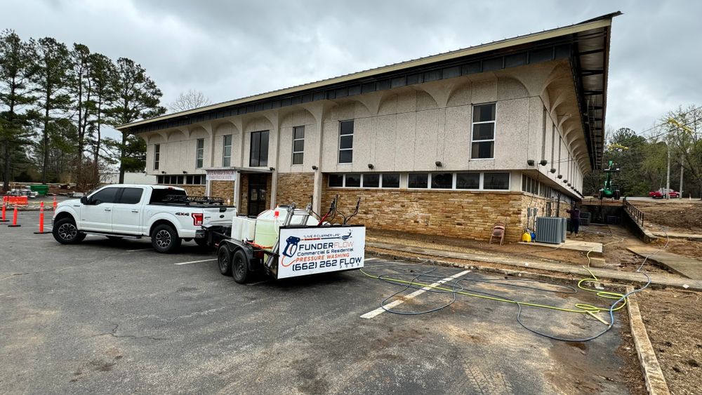 Commercial Washing for FunderFlow Commercial and Residential Pressure Washing Inc in Tupelo, MS