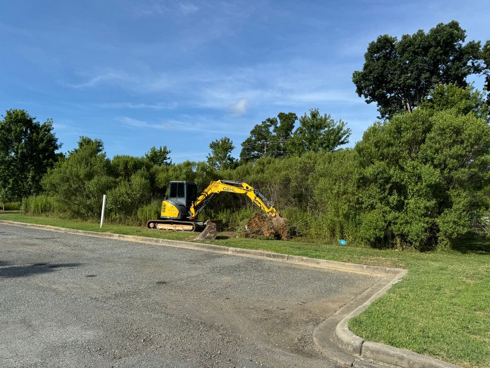 Land Clearing for Williams Excavating in Statesville, NC