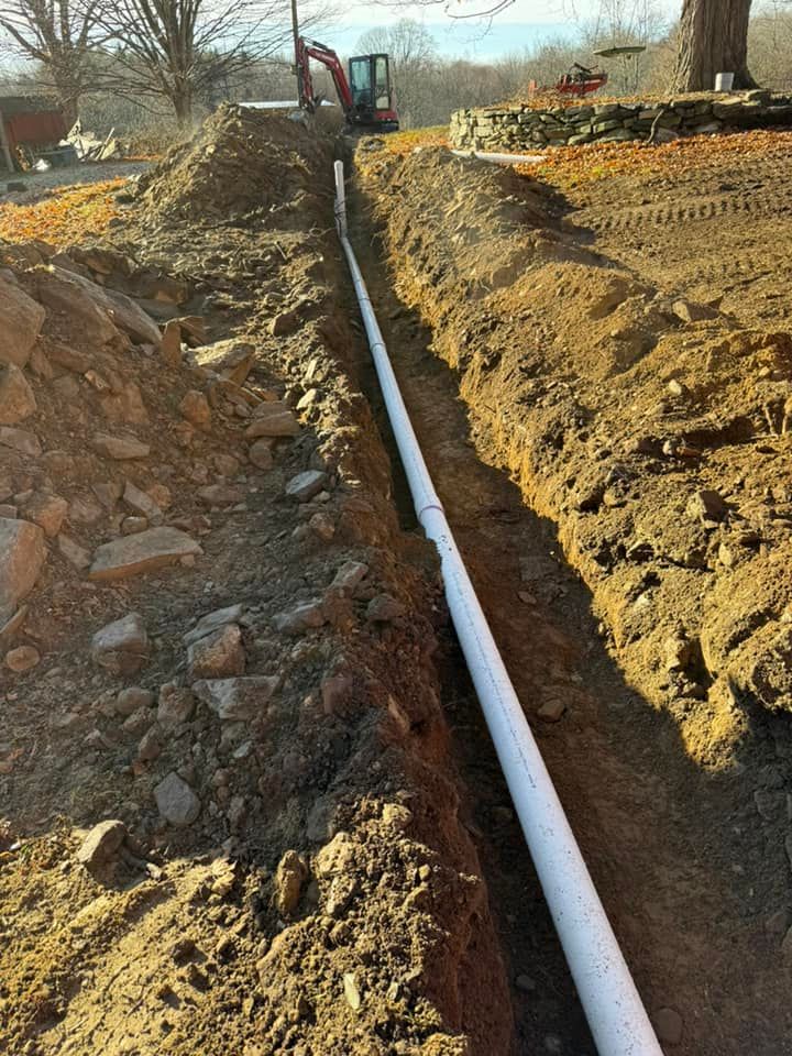 Excavation for Triple C’s Excavation in Ashford, CT