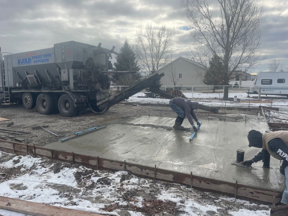 All Photos for Ward Mobile Pour Concrete in Tremonton, UT