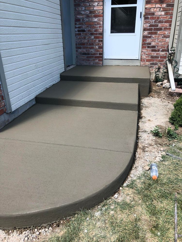 Transform your home with our expert stair design and installation service. We create elegant, durable concrete stairs tailored to your style and space, ensuring functionality and aesthetic appeal for years. for ABS Concrete in Firestone, CO