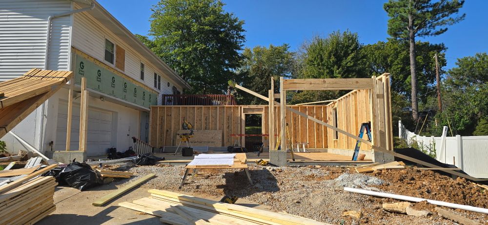 Home additions for NNS Contracting in St. Louis,  MO