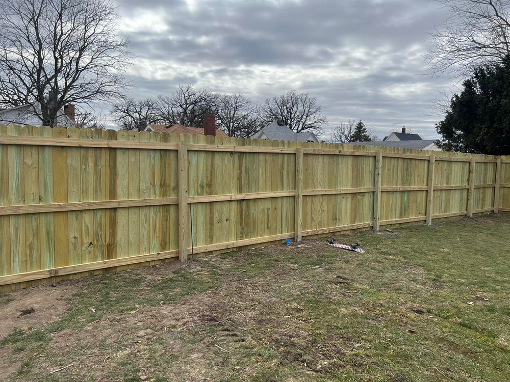 Fence Installation for Illinois Fence & outdoor co. in Kewanee, Illinois