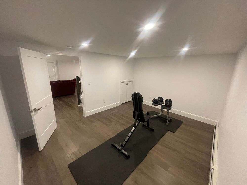 Interior Renovations for AP Design Build in Pembroke, MA