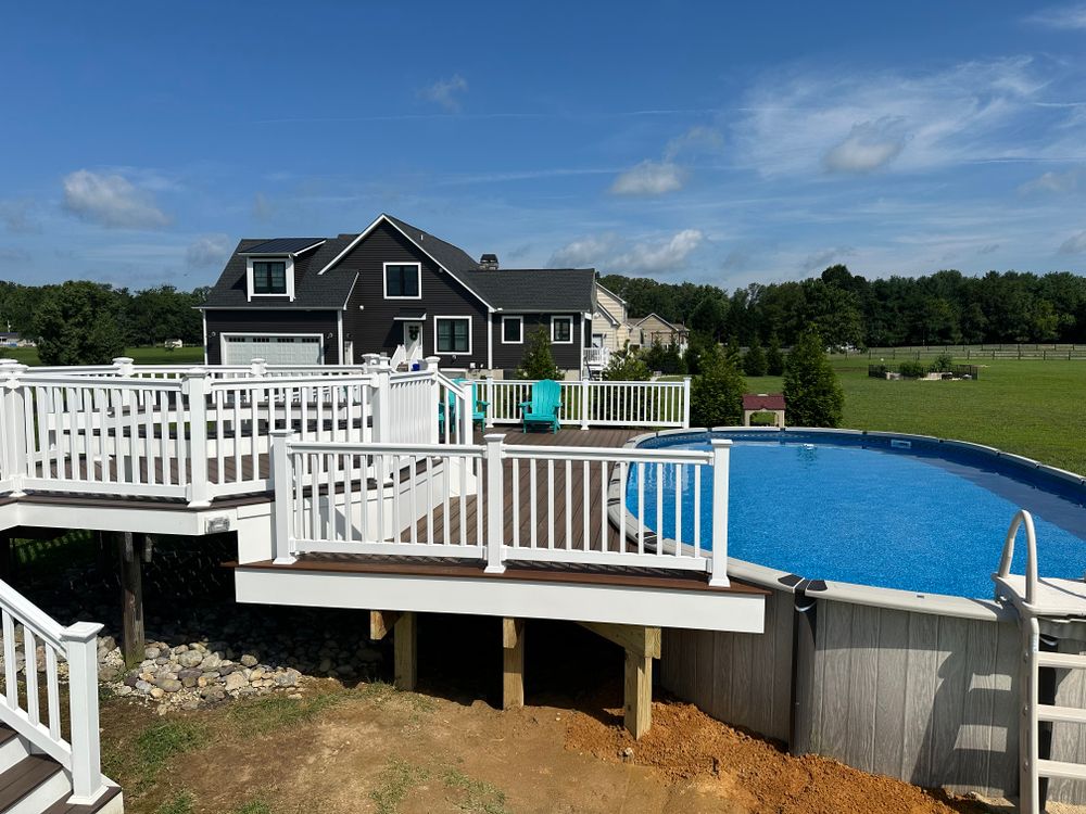 Pauline deck for Thomas J. Gorman Construction in Middletown, DE