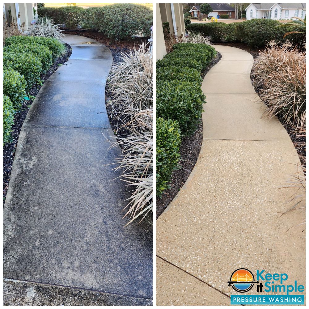 Our Past Work for Keep It Simple Pressure Washing in Brunswick, GA