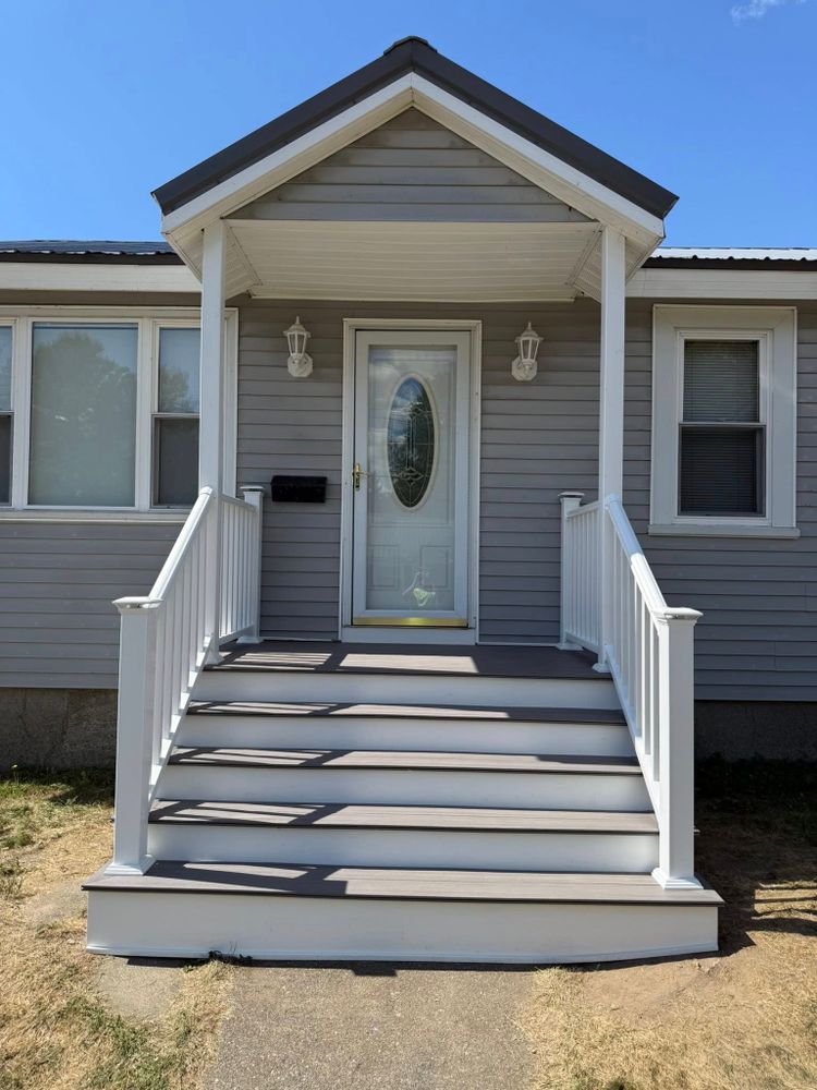 Exterior Renovations for The Finish Group in Bangor, ME