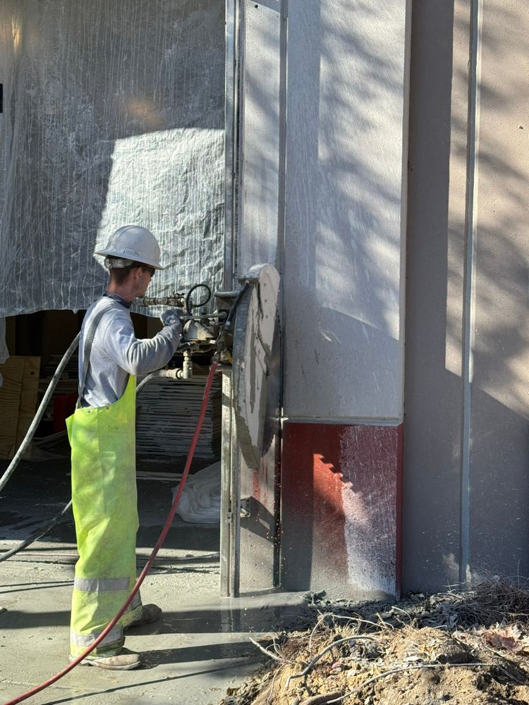 Wall Sawing gallery for Superior Concrete Cutting in Charleston, SC