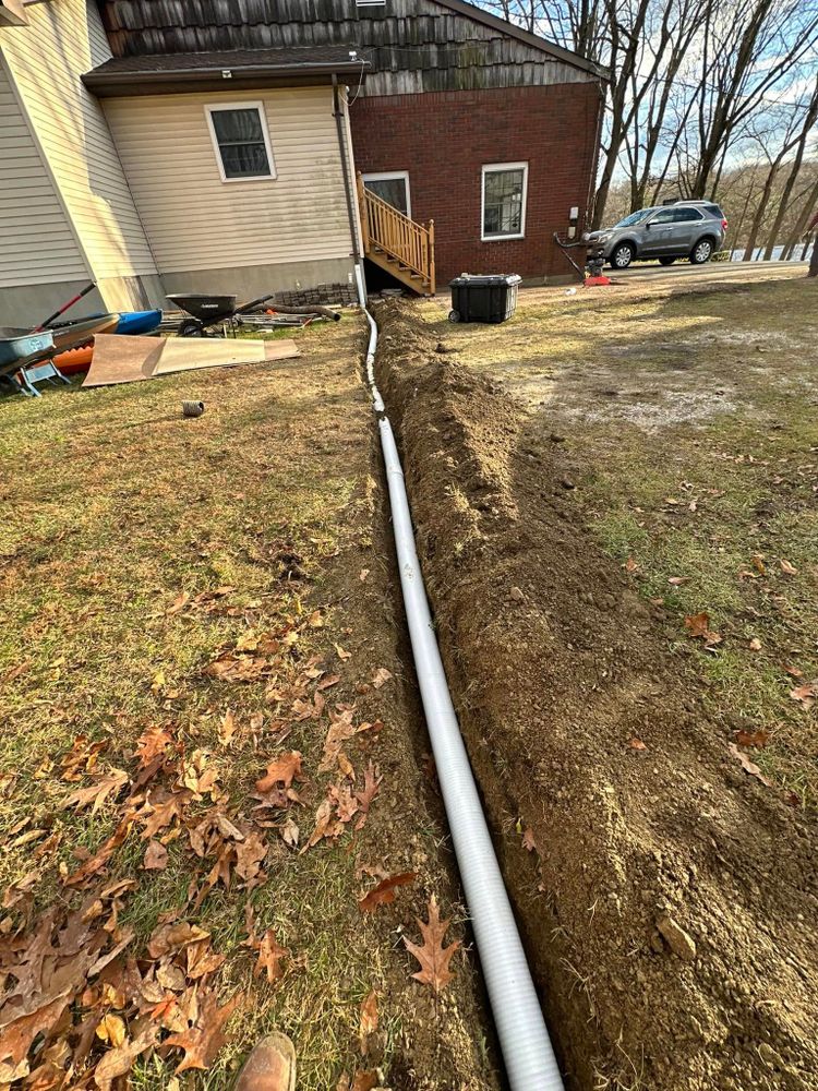 Our Drainage System Install & Repair service protects your property from water damage by expertly installing and maintaining efficient drainage solutions, ensuring a healthy landscape and safeguarding your home’s foundation. for BW Outdoor Solutions in Newton, NJ