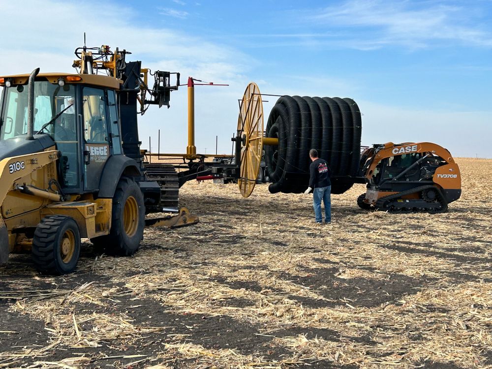 Drainage for Legge Farms and Drainage in Garner, IA