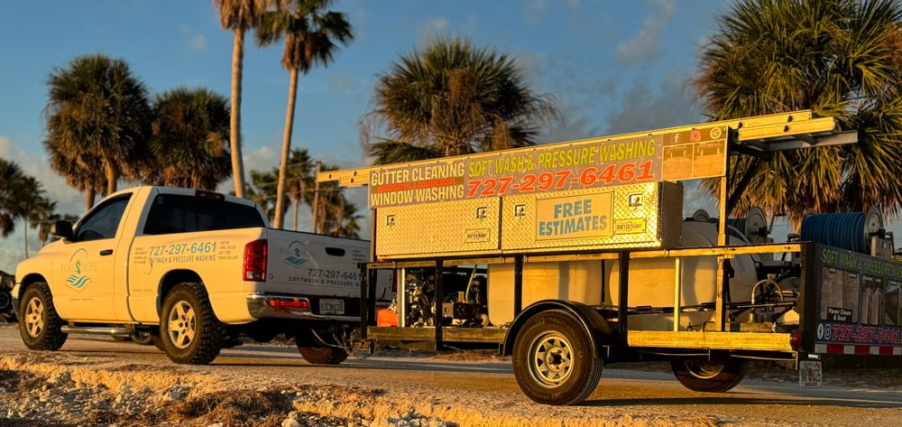 Professional Equipment for Foreshore Pressure Cleaning Services Inc in Holiday, FL