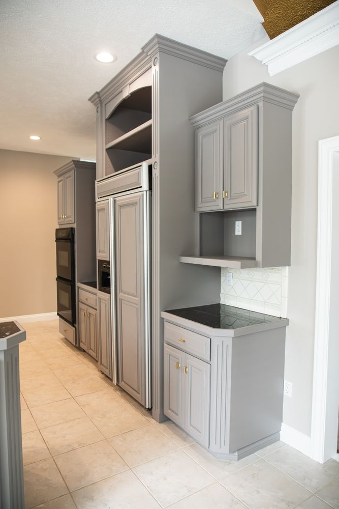 Transform your kitchen with our expert cabinet refinishing service, offering high-quality painting and staining to breathe new life into your space, enhancing beauty and durability without the cost of full renovation. for Chewelah Painting in Davenport, WA