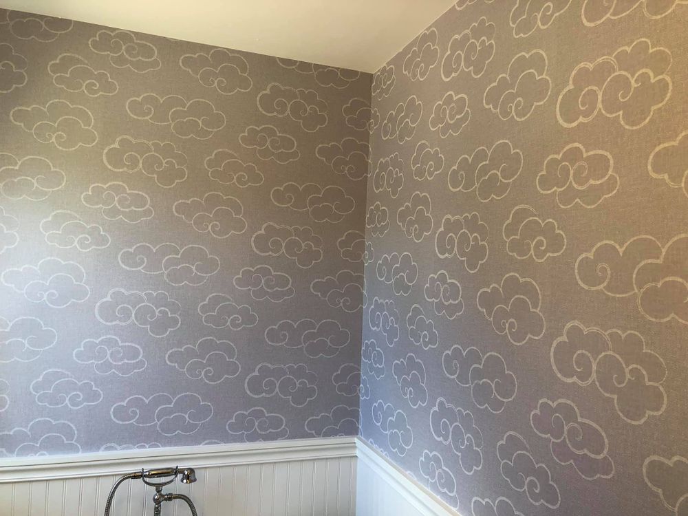 Wall Covering for AGA Custom Coatings in Newburyport, MA