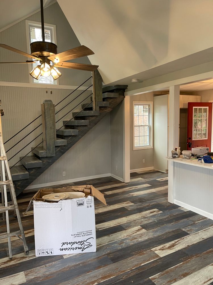 Discover our premium vinyl flooring services, offering durable and stylish solutions tailored to enhance the beauty and functionality of your home with professional installation for a seamless finish. for Cartecay River Flooring/ Tile showers  in Ellijay, GA